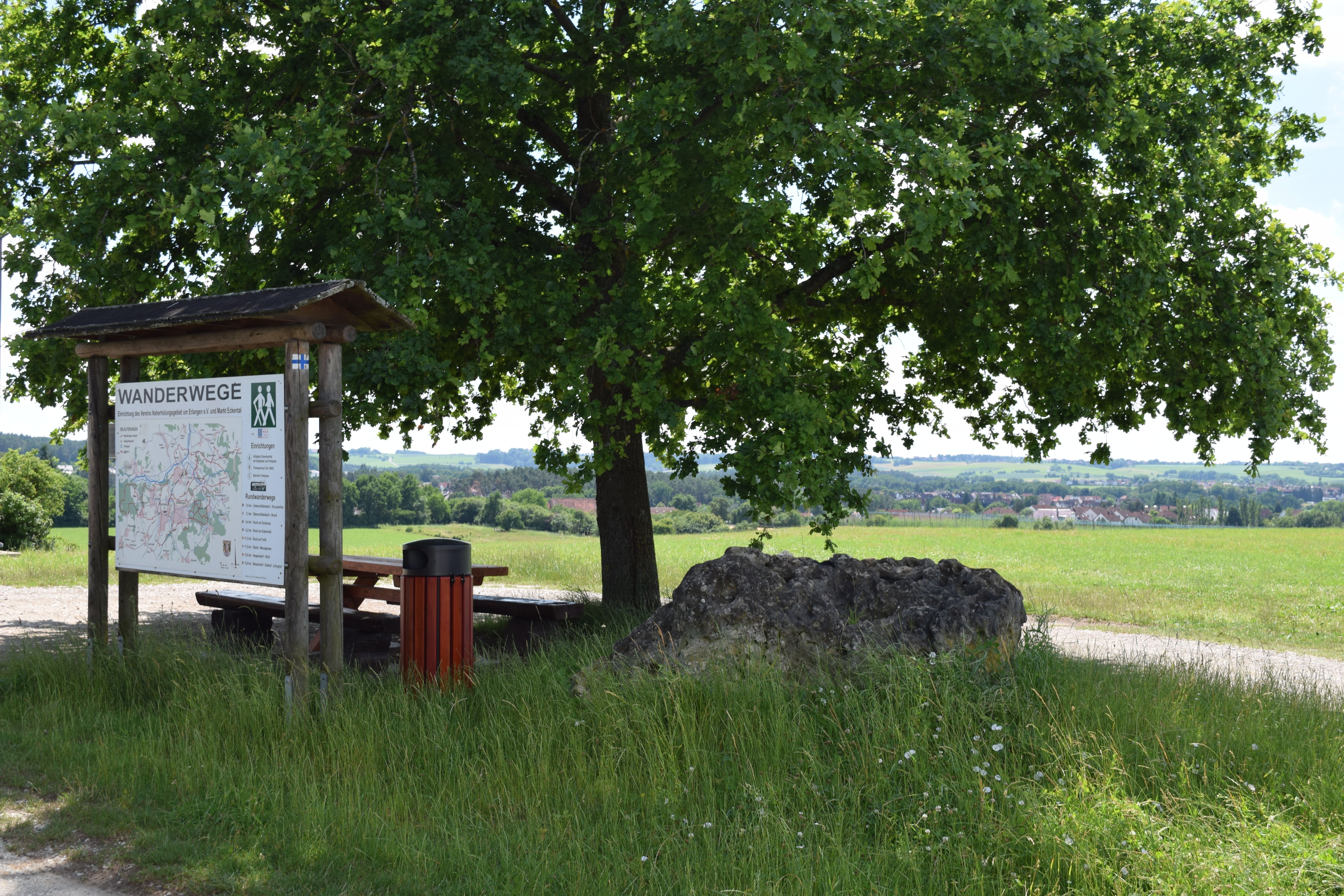 Wandertafel am Eckenberg