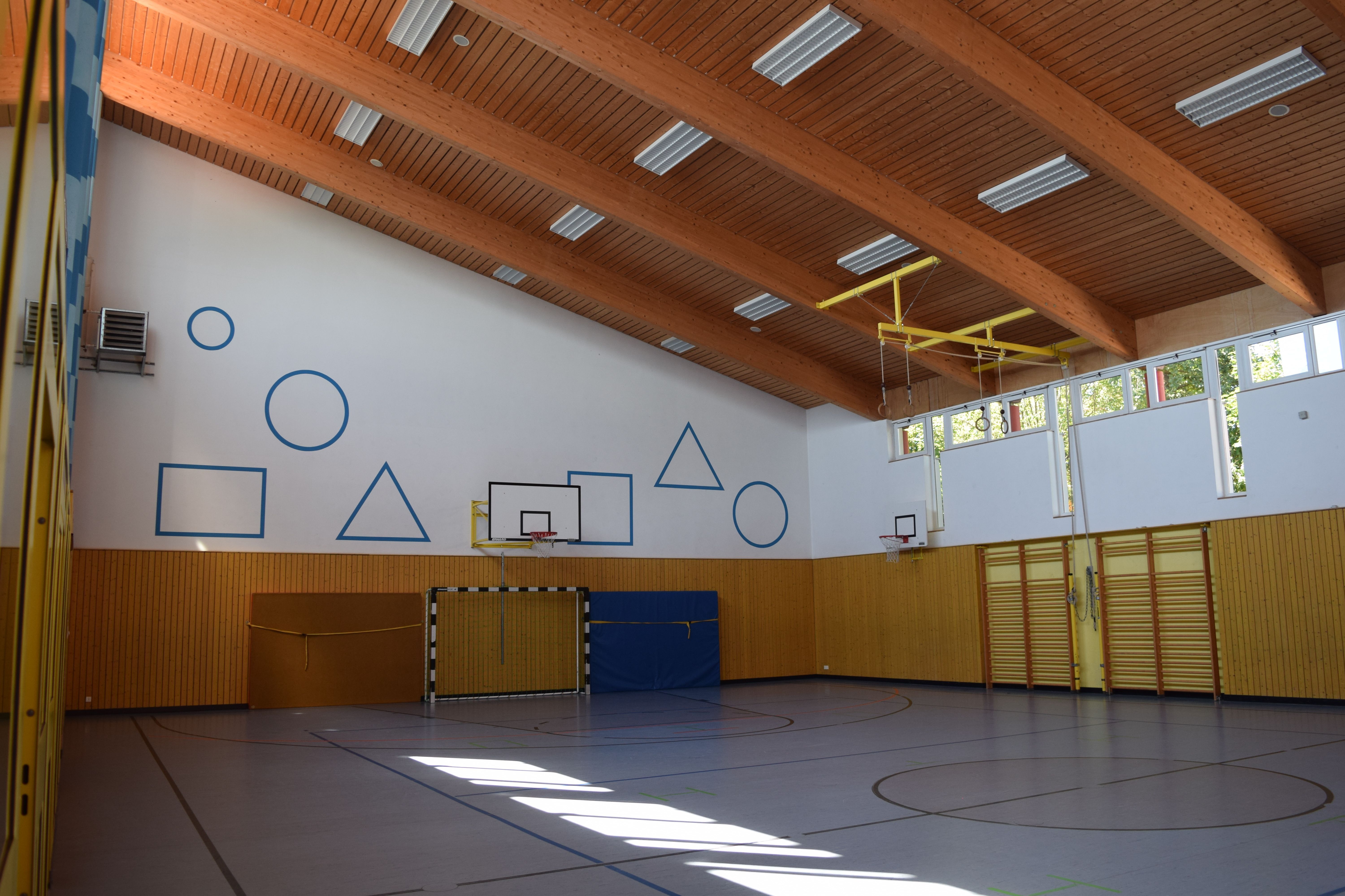 Turnhalle Brand Innen